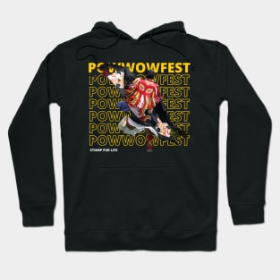 Native American Powwow Text Design 2 Hoodie